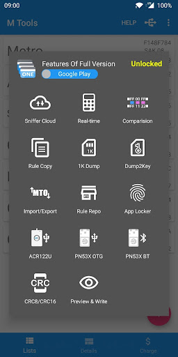 MTools - Mifare ACR122 PN532 PC