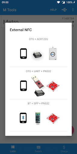 MTools - Mifare ACR122 PN532 PC