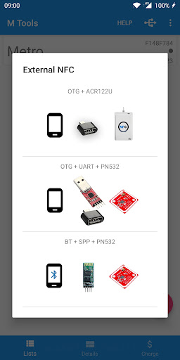 MTools - Mifare ACR122 PN532 PC