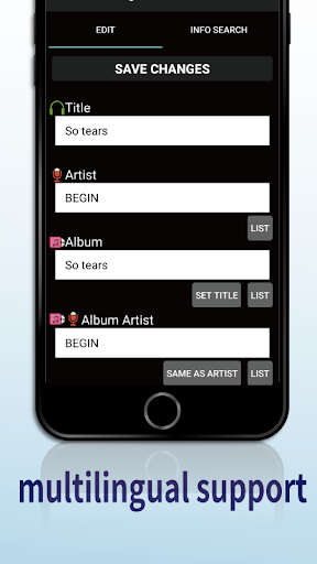 TK Music Tag Editor