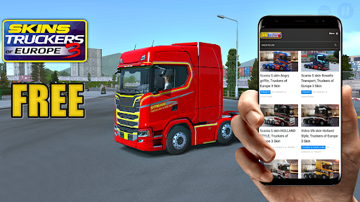 komputer Skins Truckers of europe 3