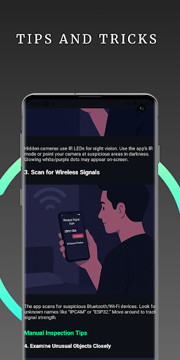 Hidden camera detector app PC