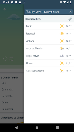 Meteoroloji Hava Durumu