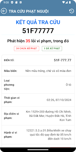Tra cứu phạt nguội 2025 PC
