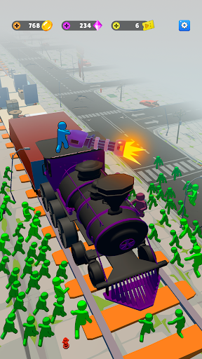 Download Train Defense: Zombie Game on PC with MEmu