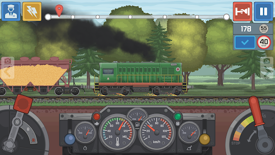 Train Simulator - 2D Demiryolu