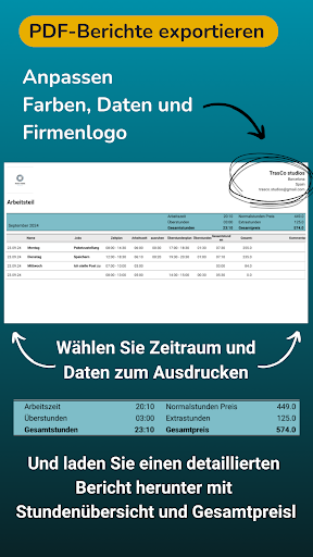 Arbeitszeiterfassung & Gehalts PC