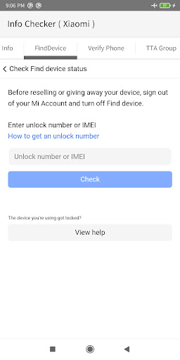 Phone INFO ( Xiaomi ) PC