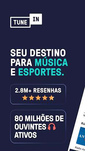 TuneIn Rádio: Música, Esportes