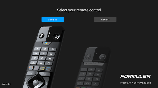 FORMULER Remote - GTV