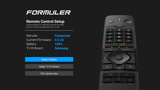 FORMULER Remote - GTV
