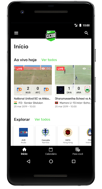 Futebol ao vivo: como assistir a jogos pelo celular com o app MyCujoo