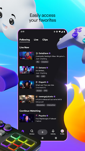 Twitch: Live Streaming পিসি