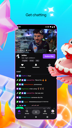 komputer Twitch: Live Streaming