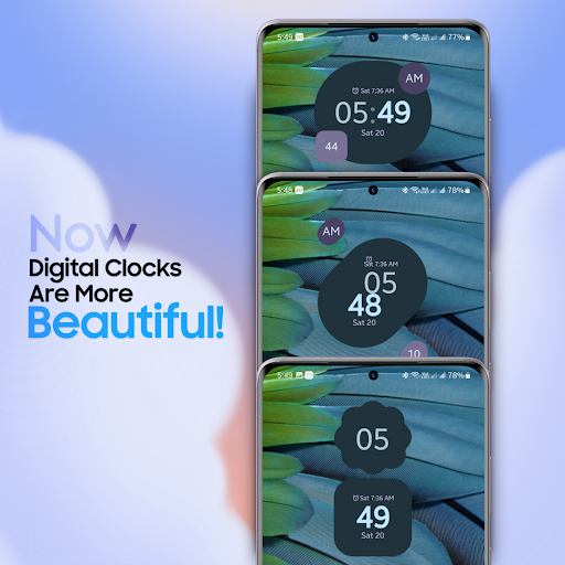 Pixel Clock Widgets & Themes