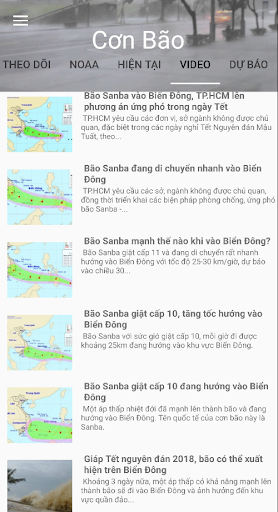 Tin bão mới nhất-dự báo đường PC
