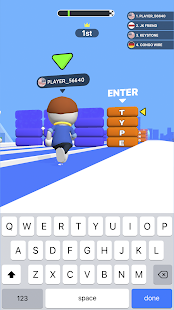 Type Sprint: Digite rápido. Jogo de corrida 3D para PC