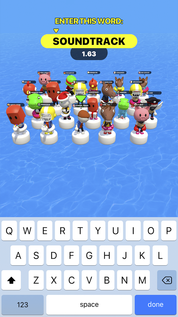 Type Sprint: Jeux de lettres et de rapidité 3D PC