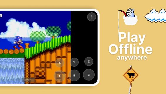 Retro game on sale center android