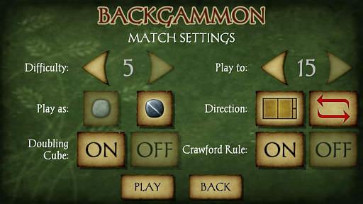 Backgammon PC