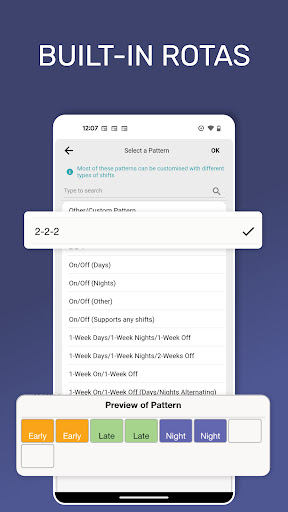 komputer My Shift Planner - Calendar