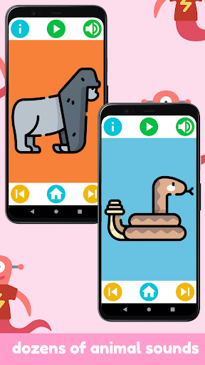 Animal Sounds Baby Flashcards