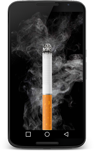 Virtual cigarette! prank 18+