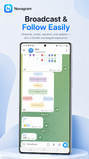 Novagram Messenger ПК