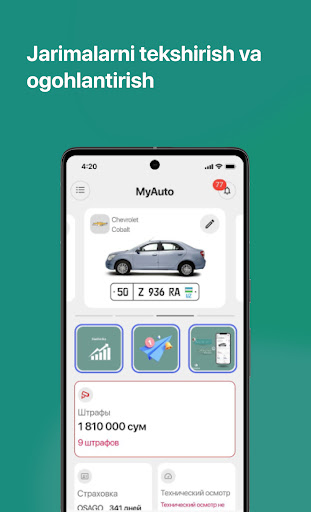 Road24 Jarimalar Tekshirish ПК