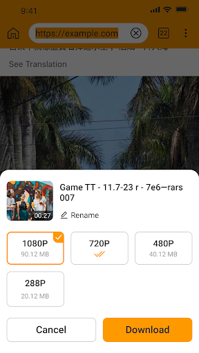 All Video Downloader - Player PC