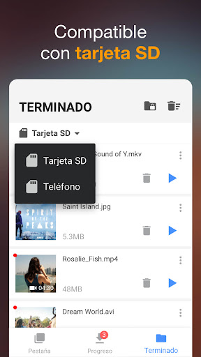 Descargador de vídeos
