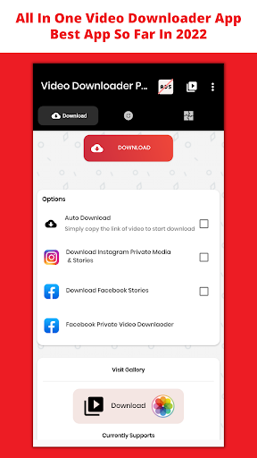 Video Downloader - Video Saver PC