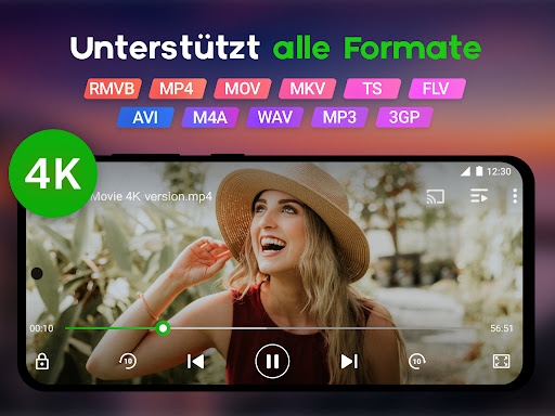 Videoplayer für alle Formate