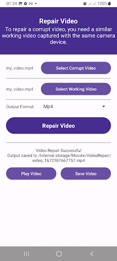 Video Repair Tool (Mp4, Flv) پی سی