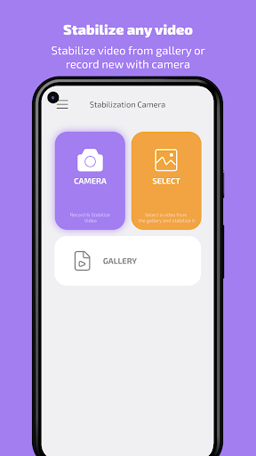 Stabilization camera পিসি