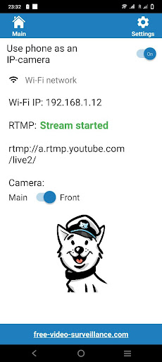 RTMP Camera PC