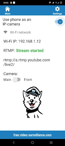 RTMP Camera PC