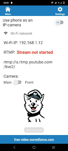 RTMP Camera PC