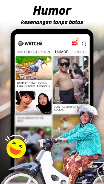WATCHit - Video lucu, Kutipan, Musik PC