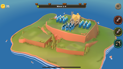 komputer Viking Island: Defense game