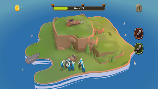 komputer Viking Island: Defense game