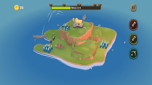 komputer Viking Island: Defense game