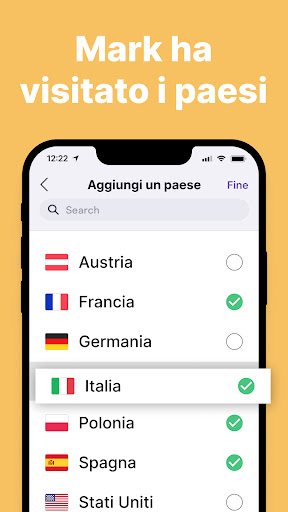 been: segna paesi visitati PC