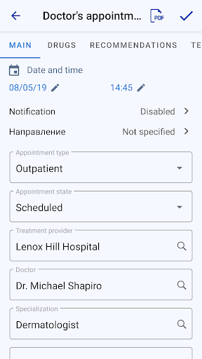 Medical records PC