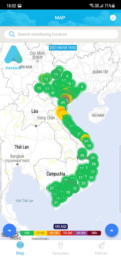 PAM Air | Air Quality in Vietn PC
