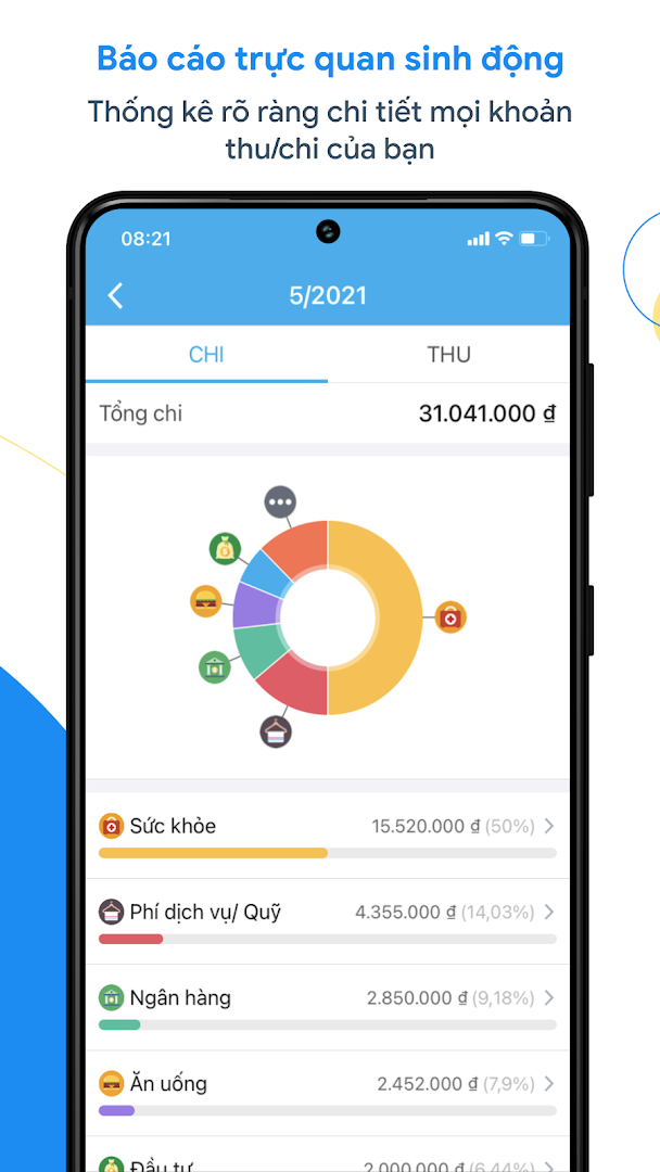 Sổ Thu Chi MISA: Quản Lý Tài Chính Cá Nhân PC