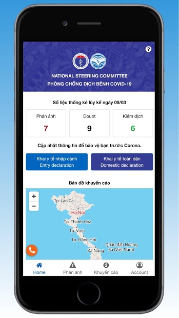 Vietnam Health Declaration PC