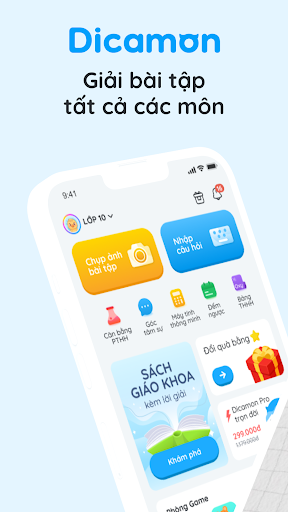 Dicamon: Giải Toán Lý Hoá Anh PC