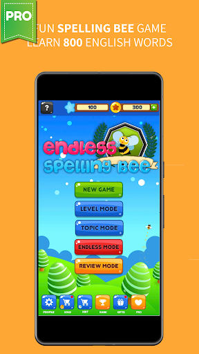 Endless Spelling Bee Pro