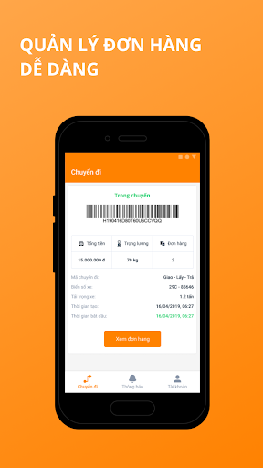 Tài xế xe tải GHN PC